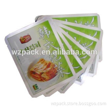 Aluminum foil high-temperature vacuum retort pouch for food packaging